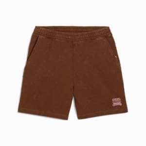 PUMA x TMNT Men's Relaxed 7" Shorts, Chocotart, extralarge